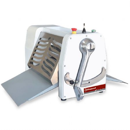 Mélangeur à viande électrique Laminoir de table 500 mm avec 2 tablettes - Diamond - LB50-TT/SS