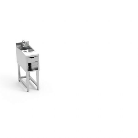 Module avec evier de mixologie - 300x650x850mm