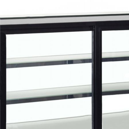 Vitrine comptoir de présentation réfrigéré positive - Tefcold - LCT900C/BLACK