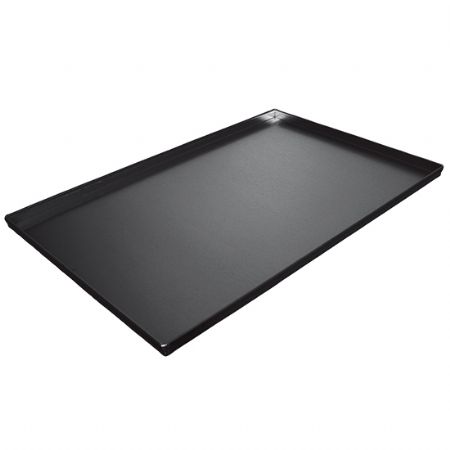Plaque en aluminium, 600x400 mm - 4 cts 90, double revtement thermoplastique anti-adhsif