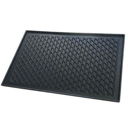 Plaque rversible BBQ/ Grill GN 1/1 en fonte,  rainure/lisse