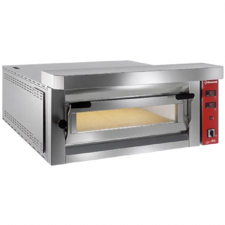 Four à pizzas professionnel triphasé 6 pizzas Ø 350 mm - Diamond Promo - LFD-06