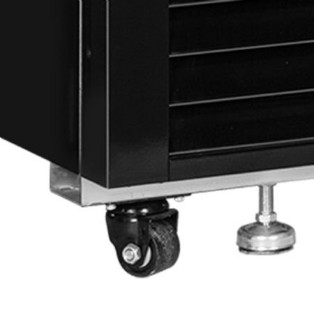 Réfrigérateur vitré 1 porte positive blanc 405 L +1 à +8 °C - Tefcold - LGC2500
