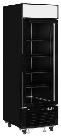 Réfrigérateur vitré 1 porte positive noire 405 L +1 à +8 °C - Tefcold - LGC2500B Réfrigérateur vitré 1 porte positive noire 405 L +1 à +8 °C - Tefcold - LGC2500B