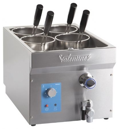 Cuiseur à pâte pro profondeur 600 liguria - 20 litres - Valentine - LIGT03A