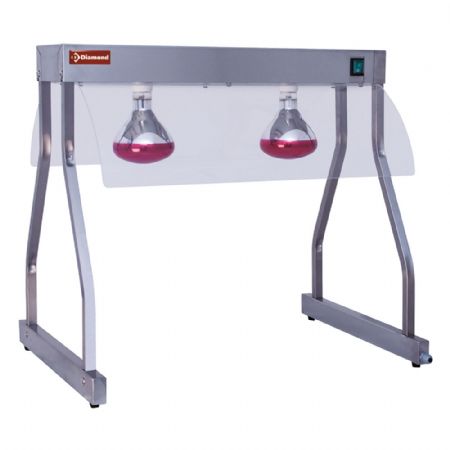 Rampe chauffante avec lampes infrarouges 2 x 250 W et dimensions 700x530x700 mm - Diamond - LR/225-T Rampe chauffante avec lampes infrarouges 2 x 250 W et dimensions 700x530x700 mm - Diamond - LR/225-T