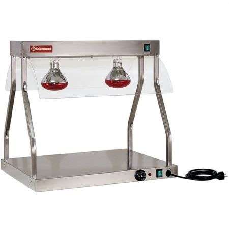Rampe chauffante avec lampes infrarouges 2 x 250 W et thermostat réglable - Diamond - LRT/225-T Rampe chauffante avec lampes infrarouges 2 x 250 W et thermostat réglable - Diamond - LRT/225-T