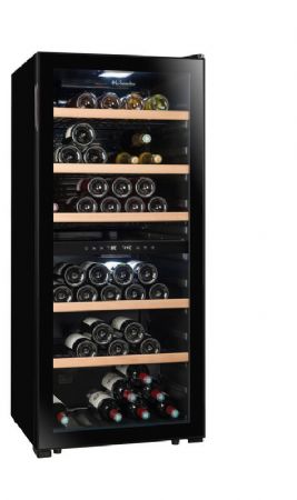 Cave  vins de service double zone 1 porte vitre - 32 bouteilles