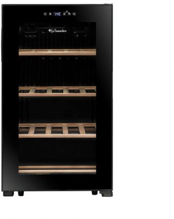 Cave  vins de mise  temprature 1 porte vitre - 36 bouteilles