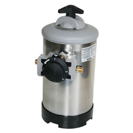 Adoucisseur d'eau manuel en acier inoxydable avec un seul robinet capacité 8 L