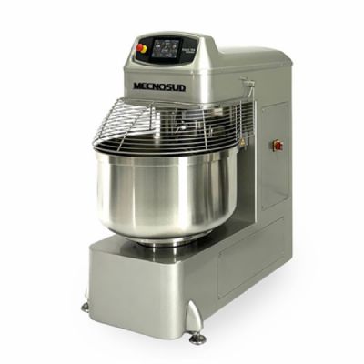 Pétrin à spirale automatique 2 moteurs vitesse variable et écran tactile - 250L