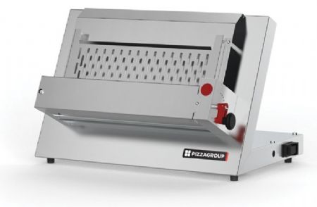 Laminoir pour boulangerie - poids de pâte 80 à 400 gr - 1 paire de rouleaux - Pizza Group - M35A