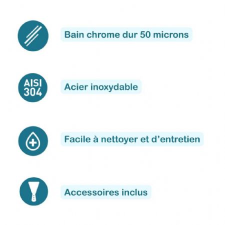 Clam grill steak avec presse simple plaque chrome 600x500 mm - Mirror - M650EC1
