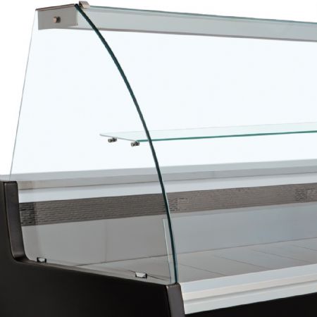 Comptoir réfrigéré professionnel noir positif avec réserve 1500 mm - Diamond Promo - MA15/B5-R2V