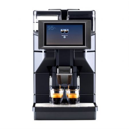 Machine à café professionnelle noire – écran tactile – 1,1 kg – 50 cafés/jour Machine à café professionnelle noire – écran tactile – 1,1 kg – 50 cafés/jour