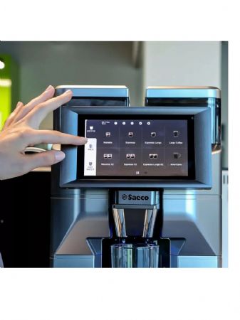 Machine  caf professionnelle  mousseur intgr  600 g  cran tactile
