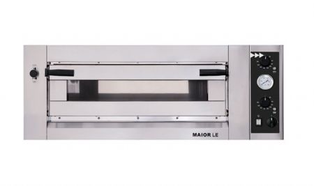 Four  pizza lectrique professionnel 1 chambre 6 pizzas 35 cm 1 porte vitre