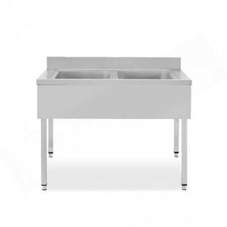 Plonge inox 1 bac 40x50x30 - 1200x600x850 mm