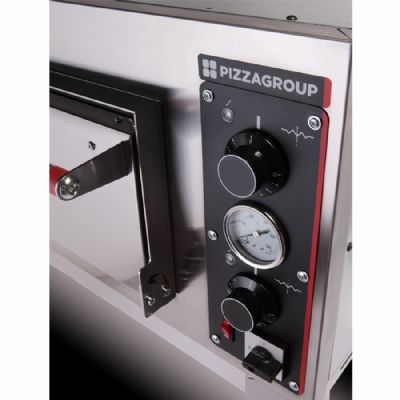 Four � pizza �lectrique 1 chambre sole r�fractaire pour 9 pizzas diam�tre 30 � 34 mm