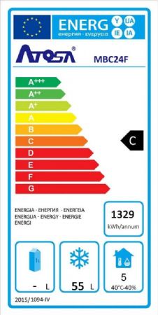 Mini congélateur négatif 105 L -22/-17 °C