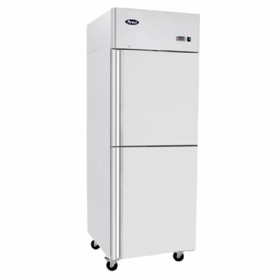 Armoire réfrigérée négative GN2/1 à 2 portillons plage de froid -18/-22°C