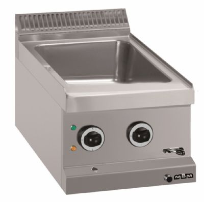 Bain marie lectrique  poser magistra 1 cuve GN1/1 - Profondeur 700mm