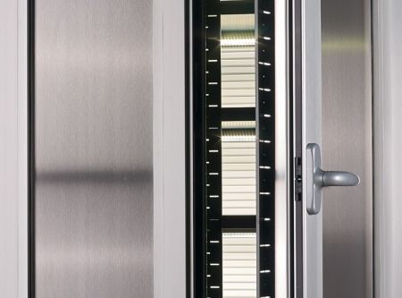 Vitrine murale réfrigérée libre-service blanche positive 378 L sans porte 2 niveaux - Coolhead - MC 135
