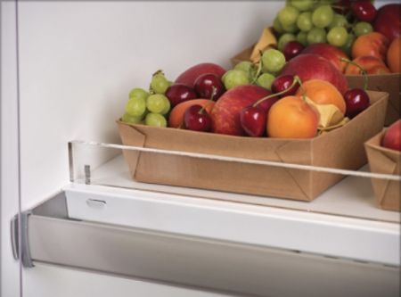 Vitrine murale réfrigérée libre-service blanche positive 530 L sans porte 2 niveaux - Coolhead - MC 180