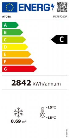 Armoire réfrigérée négative noire 1 porte vitrée battante 610 L
