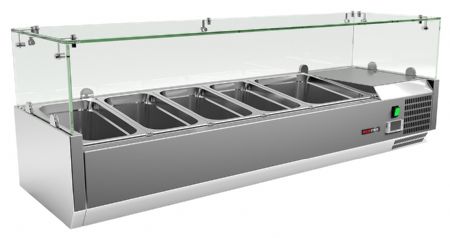 Saladette à Poser de présentation Statique 49 L - Redfox - MCH 3140