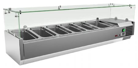 Saladette à Poser de présentation Statique 54 L - Redfox - MCH 3150