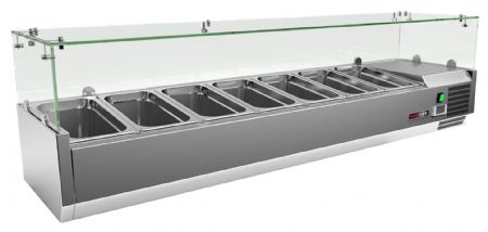 Saladette à Poser de présentation 58 L - Redfox - MCH 3160