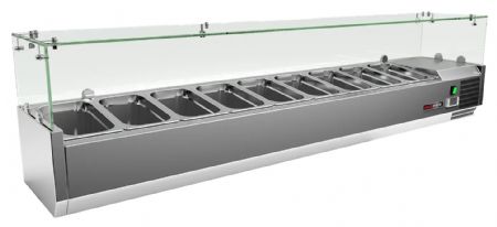 Saladette à Poser de présentation 54 L - Redfox - MCH 4180