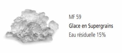 Machine à glaçons supergrains professionnelle SPLIT 700 kg/24h
