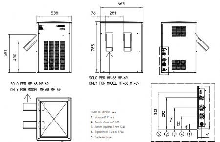 Machine  glaons supergrains professionnelle SPLIT 1400 kg/24h