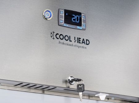 Armoire négative professionnelle inox GN 2/1 1 porte 600 L - Coolhead - MF 7