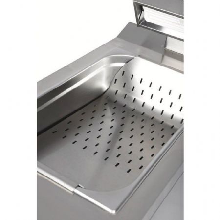 Chauffe frite à poser capacité GN 400x930x1009 mm - Hr Fainca - MF9004E