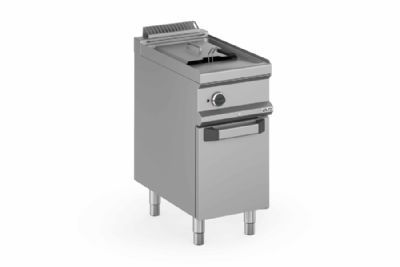 Friteuse lectrique sur armoire 1 cuve 13L avec 1 panier - Profondeur 700mm