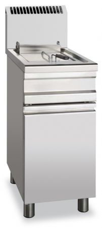 Friteuse professionnelle sur coffre Gaz cuve 14 L - Furnotel - MG15