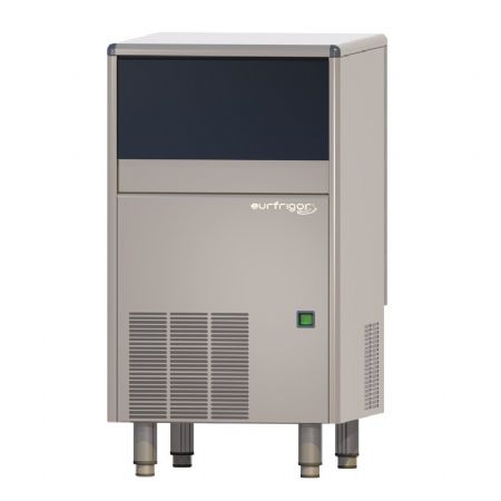 Machine à glaçons creux 35kg/24h condenseur à eau et réserve de 15kg