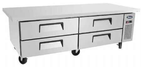 Soubassement réfrigéré positif 4 tiroirs capacité 340 L - Atosa - MGF8454GR Soubassement réfrigéré positif 4 tiroirs capacité 340 L - Atosa - MGF8454GR