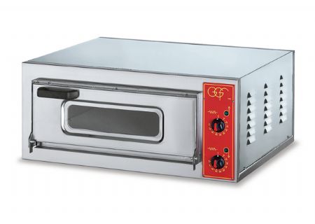 Four à pizza électrique professionnel monophasé ou triphasé 1 chambre 1 pizza Ø 50 cm - GGF - MICRO 500 Four à pizza électrique professionnel monophasé ou triphasé 1 chambre 1 pizza Ø 50 cm - GGF - MICRO 500