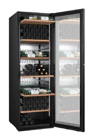 Cave  vins de vieillissement connecte  1 porte vitre - 248 bouteilles
