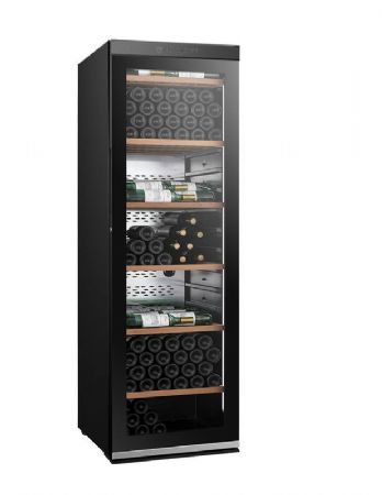 Cave  vins de vieillissement connecte  1 porte vitre - 248 bouteilles