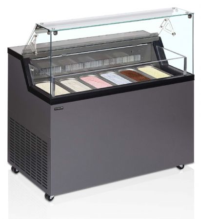Vitrine réfrigérée de glacier -20 à -5 °C 184 L - Tefcold - MIRABELLA 6