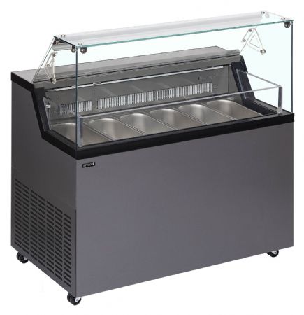 Vitrine réfrigérée de glacier -20 à -5 °C 184 L - Tefcold - MIRABELLA 6