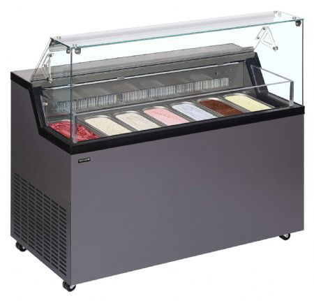 Vitrine réfrigérée de glacier avec -20 à -5 °C - Tefcold - MIRABELLA 7