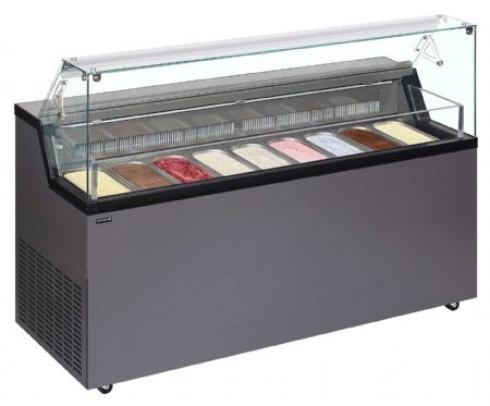 Vitrine réfrigérée de glacier avec -20 à -5 °C - Tefcold - MIRABELLA 9