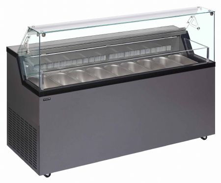 Vitrine réfrigérée de glacier avec -20 à -5 °C - Tefcold - MIRABELLA 9
