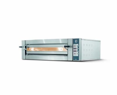 Four à pizza large électrique 1 chambre 9x350mm triphasé